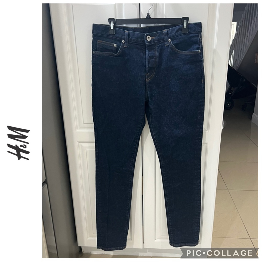 H&M men’s relaxed skinny Jeans size 33